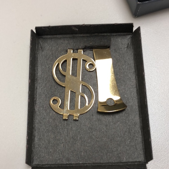 Bellisimo goldtone money clips - Picture 2 of 2